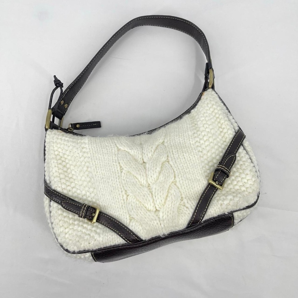 Vintage Y2K Chaps Ralph Lauren Sweater Purse Fall Preppy Academia Old Money - Picture 4 of 8